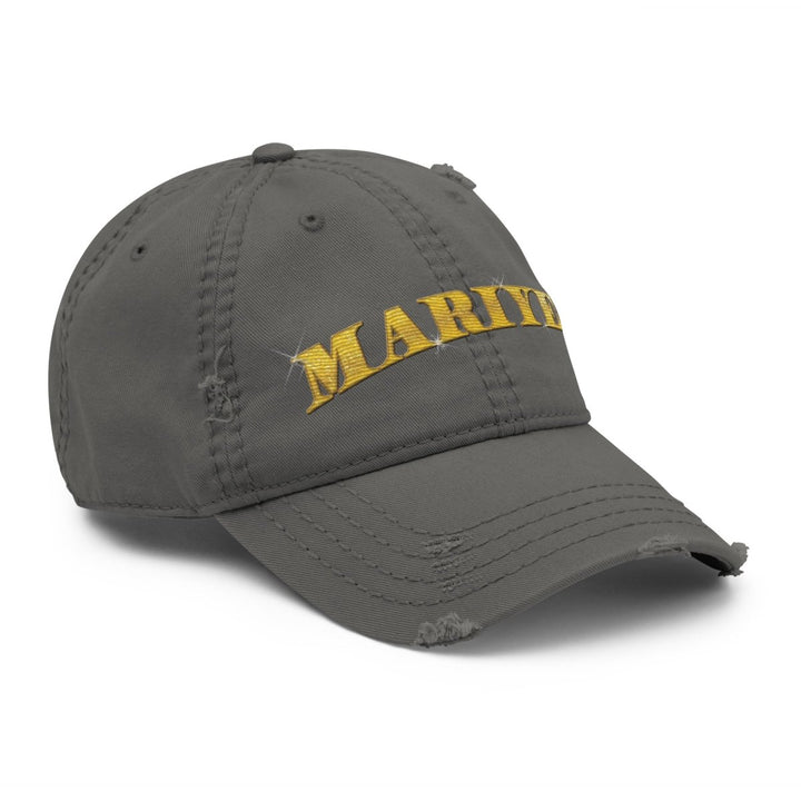 Mariyea - Golden Goddess Logo Distressed Cap - dragqueenmerch