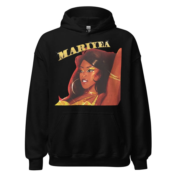 Mariyea - Golden Goddess Unisex Hoodie - dragqueenmerch