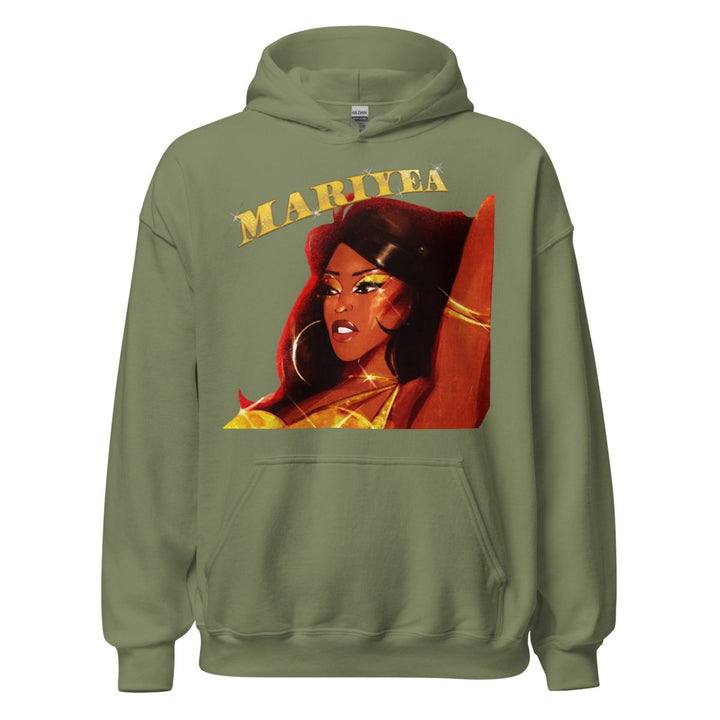 Mariyea - Golden Goddess Unisex Hoodie - dragqueenmerch