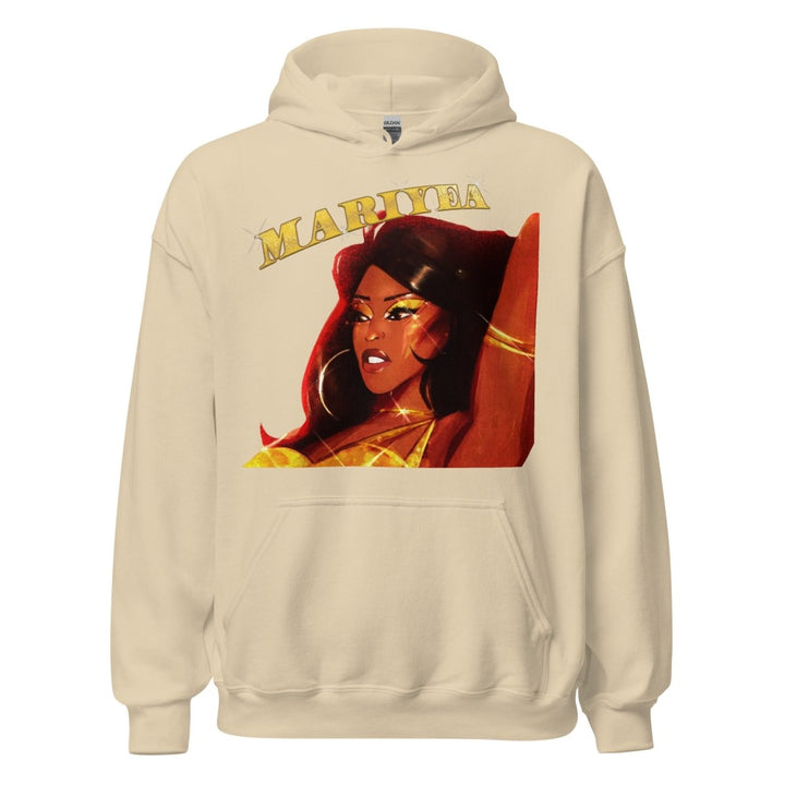 Mariyea - Golden Goddess Unisex Hoodie - dragqueenmerch