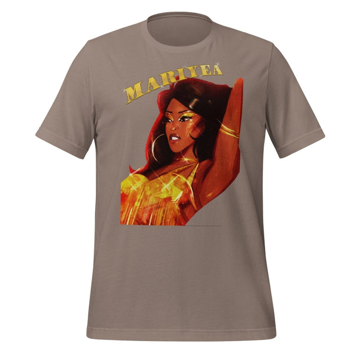 Mariyea - Golden Goddess Unisex T-Shirt - dragqueenmerch