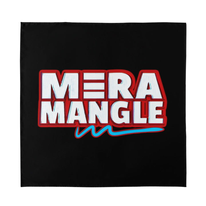 Mera Mangle - Signature Super Suit Logo Silk Bandana - dragqueenmerch