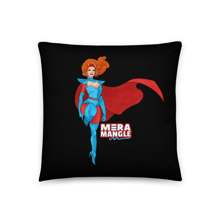 Mera Mangle - Signature Throw Pillow - dragqueenmerch