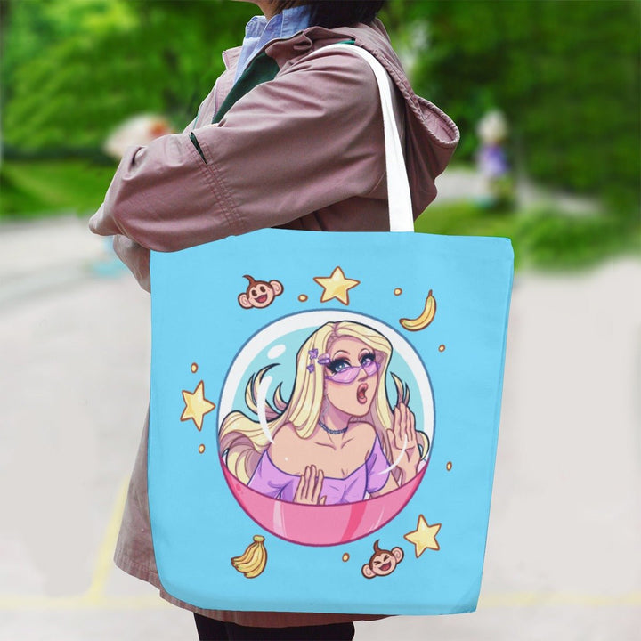 Nemesis Lacroix - Banana Blitz Jumbo Tote Bag - dragqueenmerch