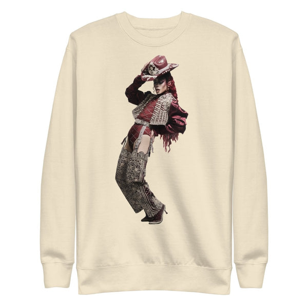 Perla Cowgirl Unisex Sweatshirt - dragqueenmerch