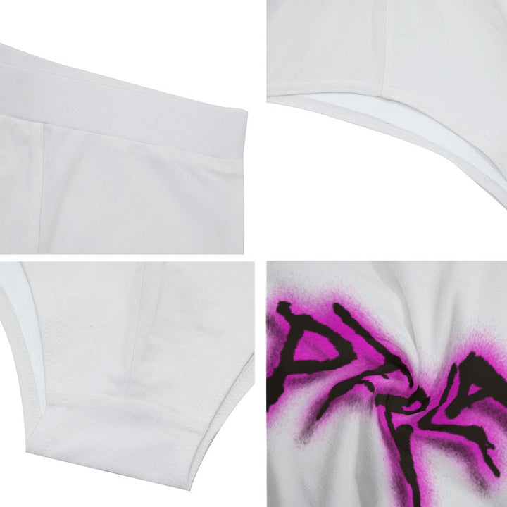 Perla - Graffiti Logo Low - rise Briefs - dragqueenmerch