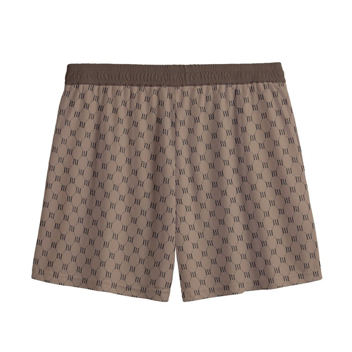 Perla - Monogram All - Over Print Mesh Shorts - dragqueenmerch