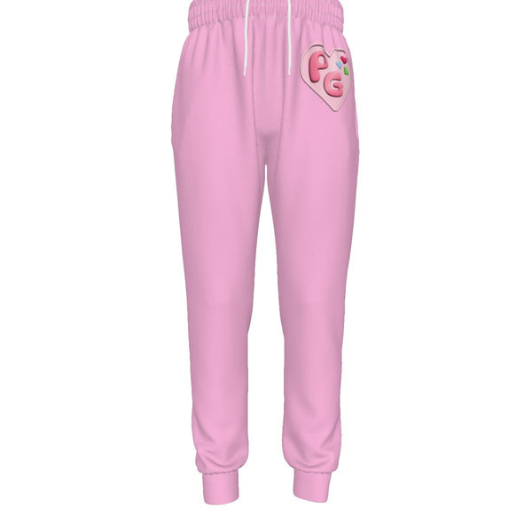 Powderpuff Girls - Bloom Pink Logo Joggers - dragqueenmerch