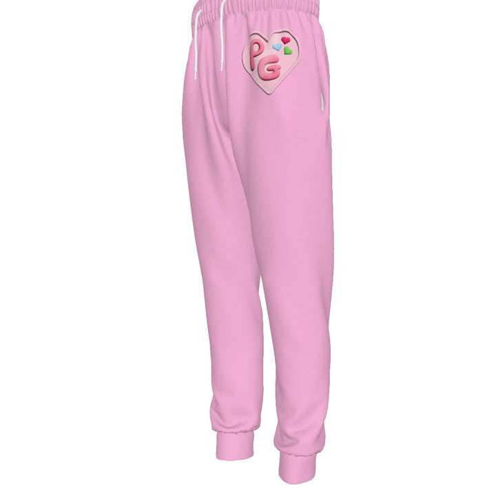 Powderpuff Girls - Bloom Pink Logo Joggers - dragqueenmerch