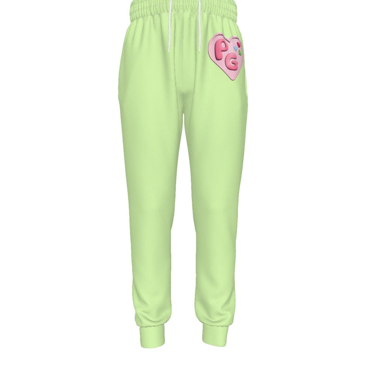 Powderpuff Girls - Brattercup Green Logo Joggers - dragqueenmerch