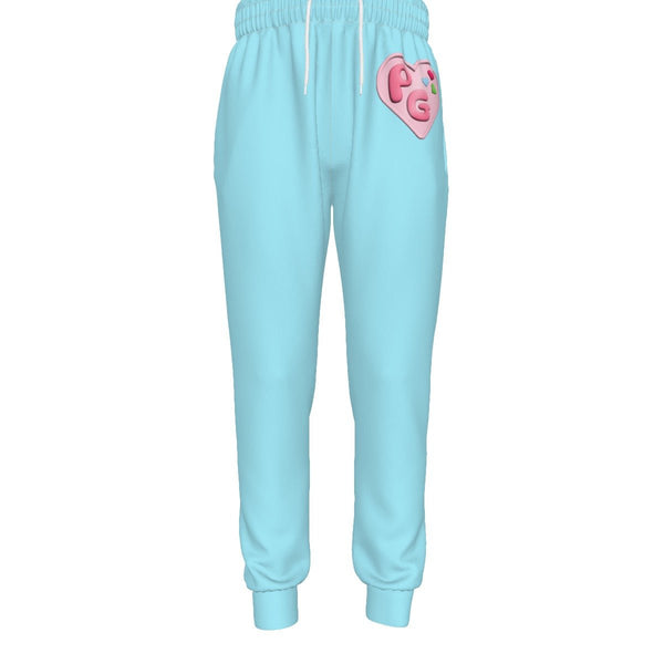 Powderpuff Girls - Bubbly Blue Logo Joggers - dragqueenmerch