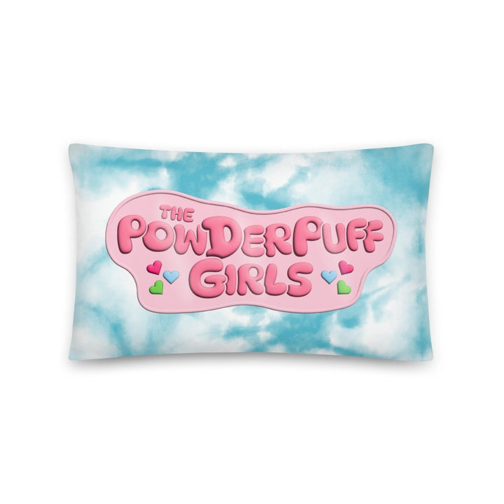 Powderpuff Girls - Y2K Logo Lumbar Pillow - dragqueenmerch