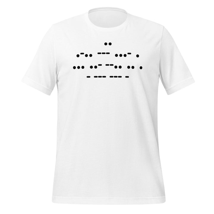 Suzie Toot - I LOVE SUZIE TOOT Morse Code Light Mode T-Shirt - dragqueenmerch