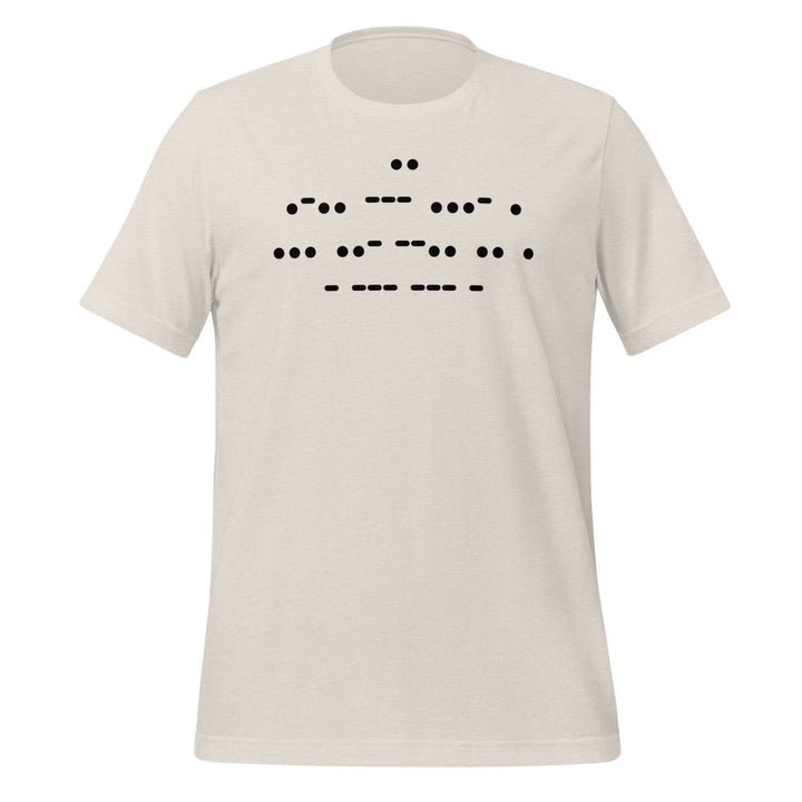 Suzie Toot - I LOVE SUZIE TOOT Morse Code Light Mode T-Shirt - dragqueenmerch