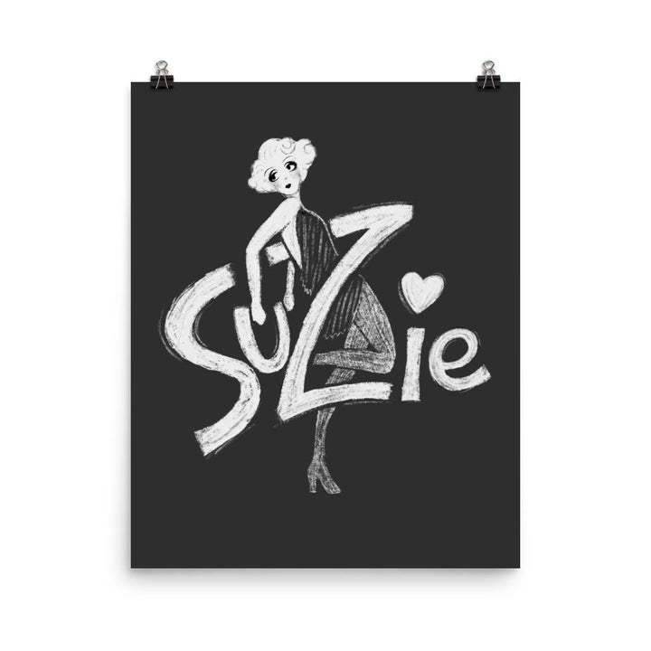 Suzie Toot - Suzie with a Z Poster Print - dragqueenmerch