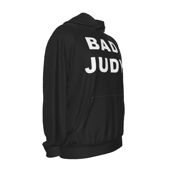 The Bad Judies - Bad Judy Black Drop Shoulder Patch Pocket Hoodie - dragqueenmerch