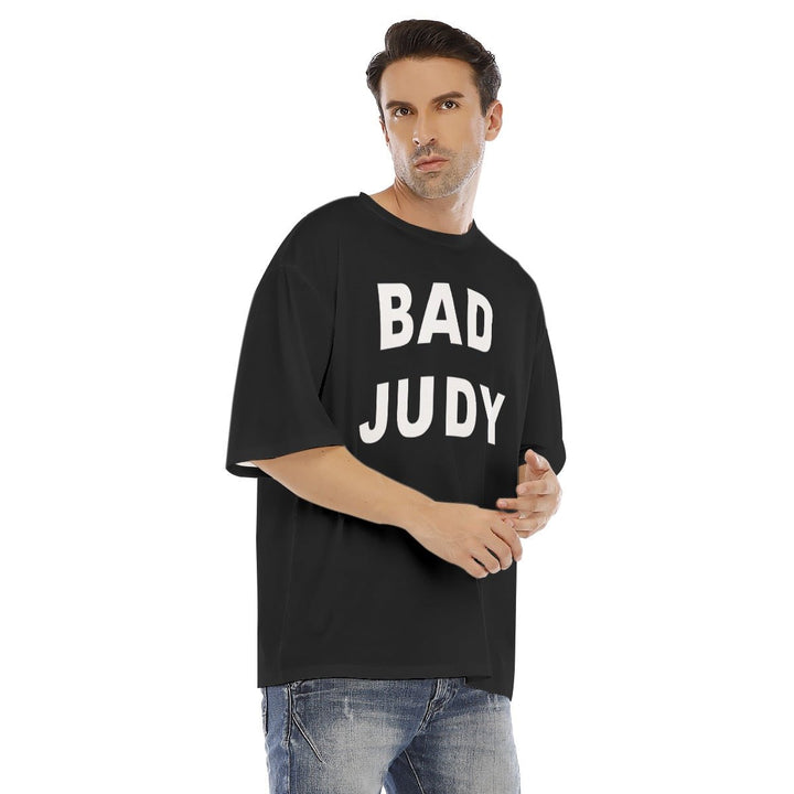 The Bad Judies - Bad Judy Black Drop Shoulder T - Shirt - dragqueenmerch