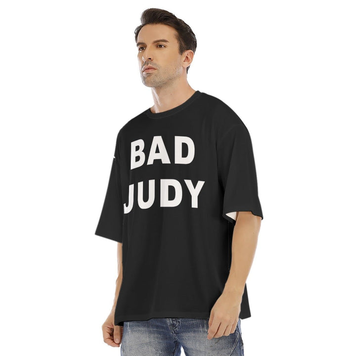 The Bad Judies - Bad Judy Black Drop Shoulder T - Shirt - dragqueenmerch