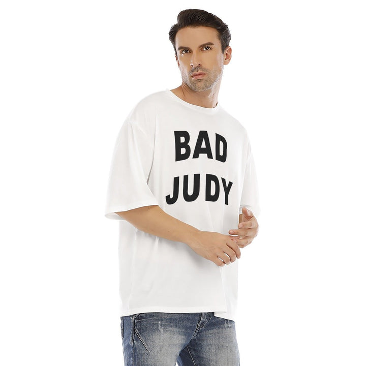 The Bad Judies - Bad Judy White Drop Shoulder T - Shirt - dragqueenmerch