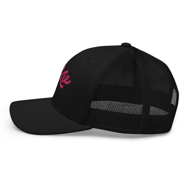 Trixie Mattel Cursive Logo Embroidered Trucker Hat - dragqueenmerch