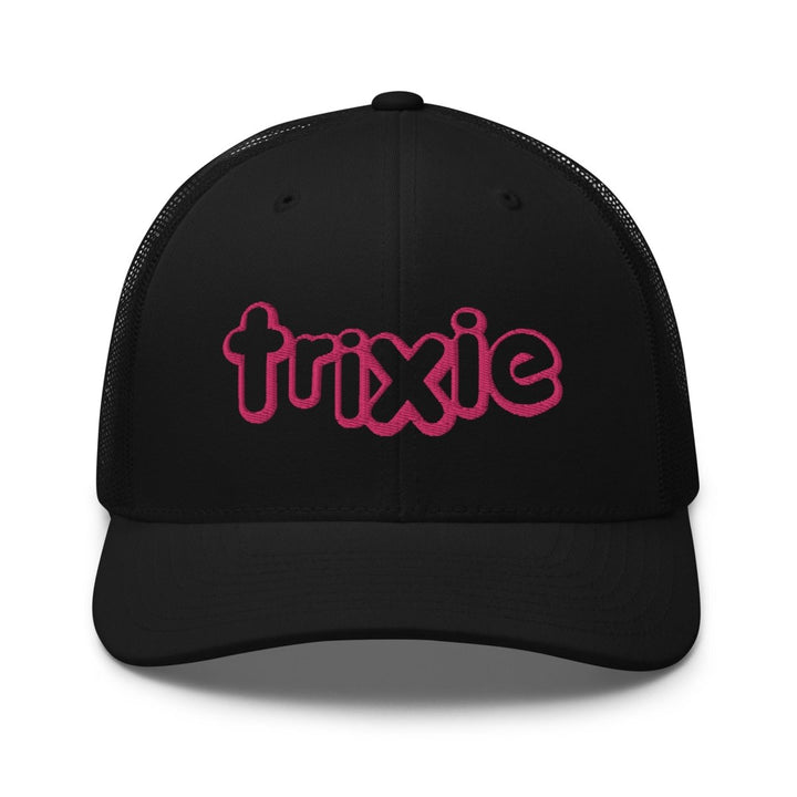 Trixie Mattel Lowercase Logo Embroidered Trucker Hat - dragqueenmerch