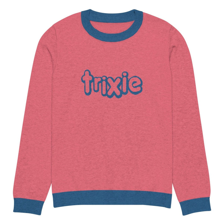 Trixie Mattel - Sketch Logo Crew Knit Sweater - dragqueenmerch