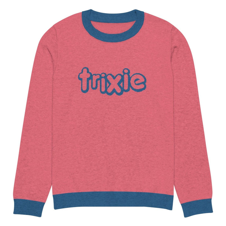 Trixie Mattel - Sketch Logo Crew Knit Sweater - dragqueenmerch