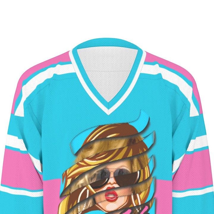 William - Logo Swirl Hockey Jersey - dragqueenmerch