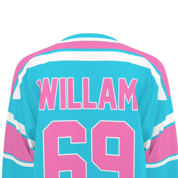 William - Logo Swirl Hockey Jersey - dragqueenmerch