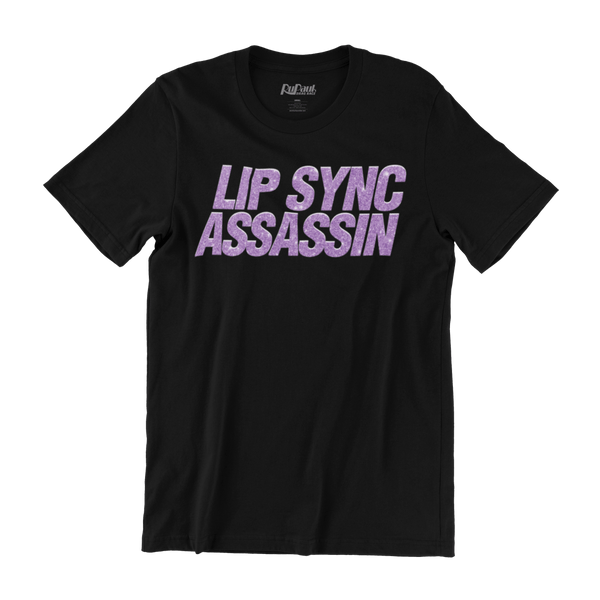 World Of Wonder - RuPaul's Drag Race Lip Sync Assassin T-Shirt - dragqueenmerch