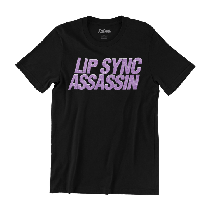 World Of Wonder - RuPaul's Drag Race Lip Sync Assassin T-Shirt - dragqueenmerch