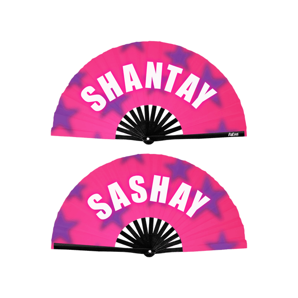 World Of Wonder - Shantay Sashay Double Sided Hand Fan - dragqueenmerch