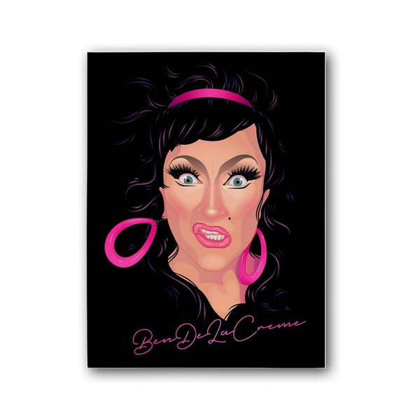 BenDelaCreme - Dela & The Hologram Canvas Print - dragqueenmerch