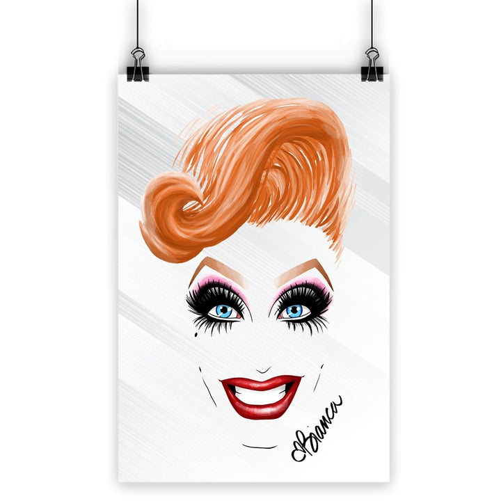 Bianca Del Rio - Illustration Poster - dragqueenmerch