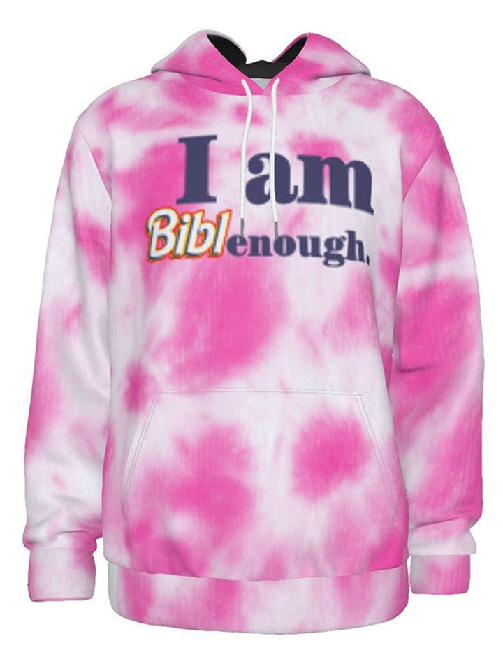 BIbleGirl - I am Biblenough All-Over Print Hoodie - dragqueenmerch