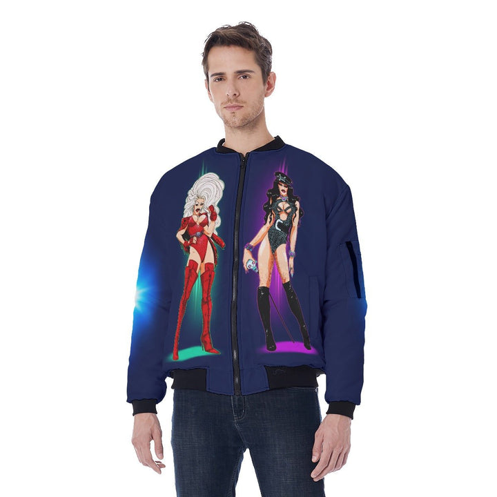 Biqtch Puddin - Choose Your Fighter Unisex Bomber Jacket - dragqueenmerch