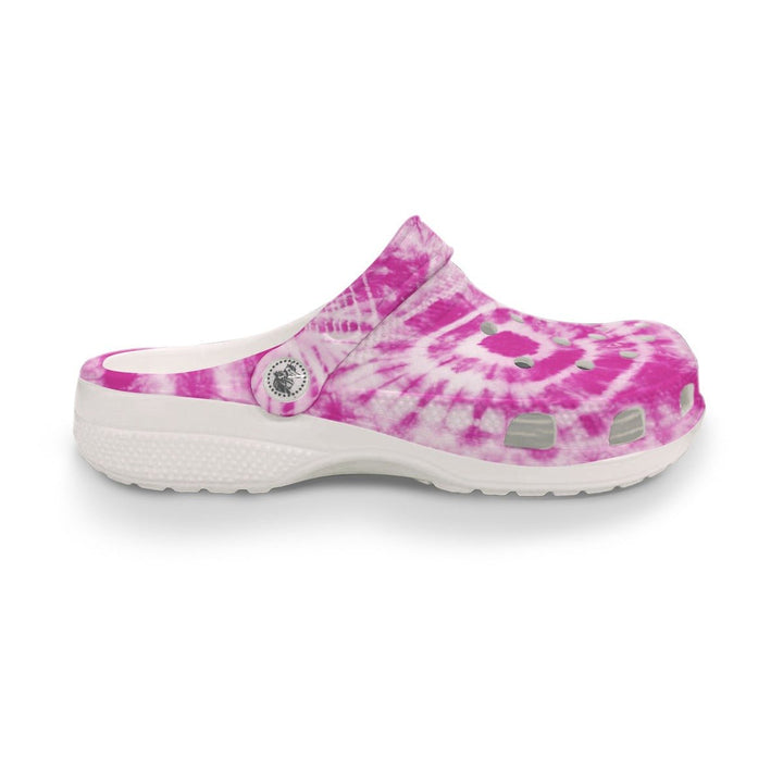 DQM - Crinkled Pink Unisex Clog Sandals - dragqueenmerch