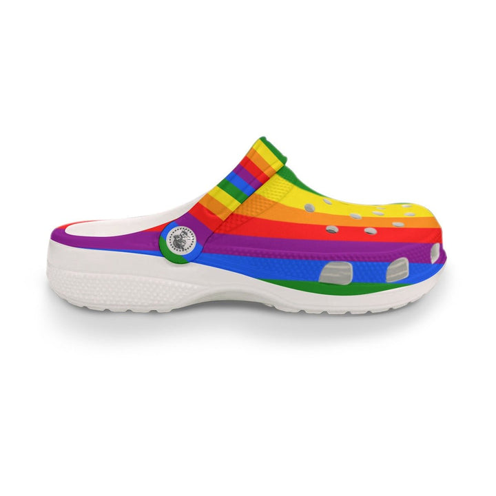 DQM - Pride Flag Unisex Clog Sandals - dragqueenmerch