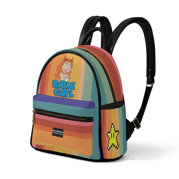 DQM X HYPER iCONiC. BibleGirl - Biblelois Mini Backpack - dragqueenmerch