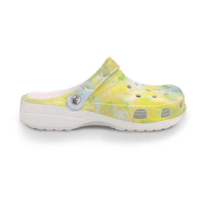 DQM - Yellow Dye Unisex Clog Sandals - dragqueenmerch