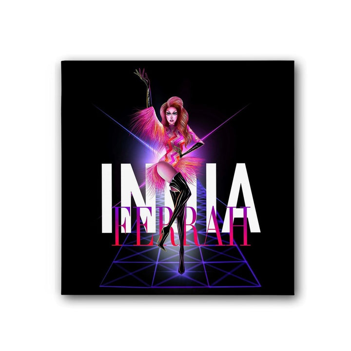 India Ferrah - Contact Sport Canvas Print - dragqueenmerch