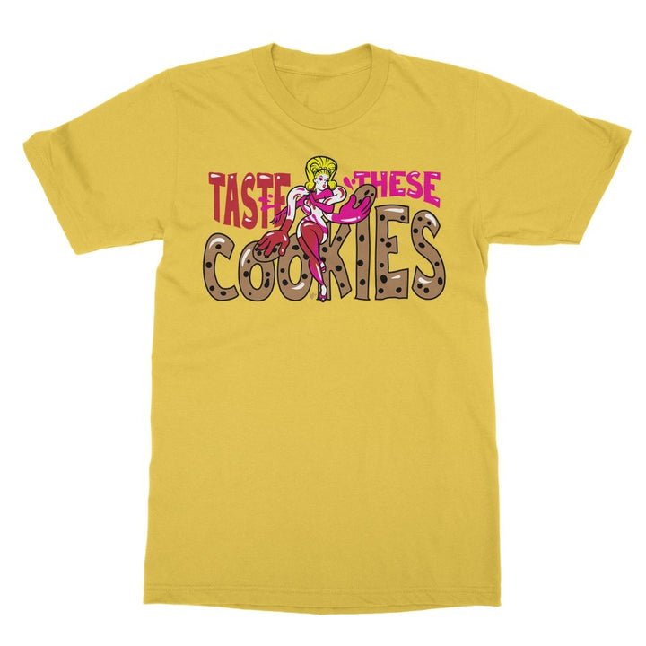 Jaymes Mansfield - Taste these Cookies T-Shirt - dragqueenmerch