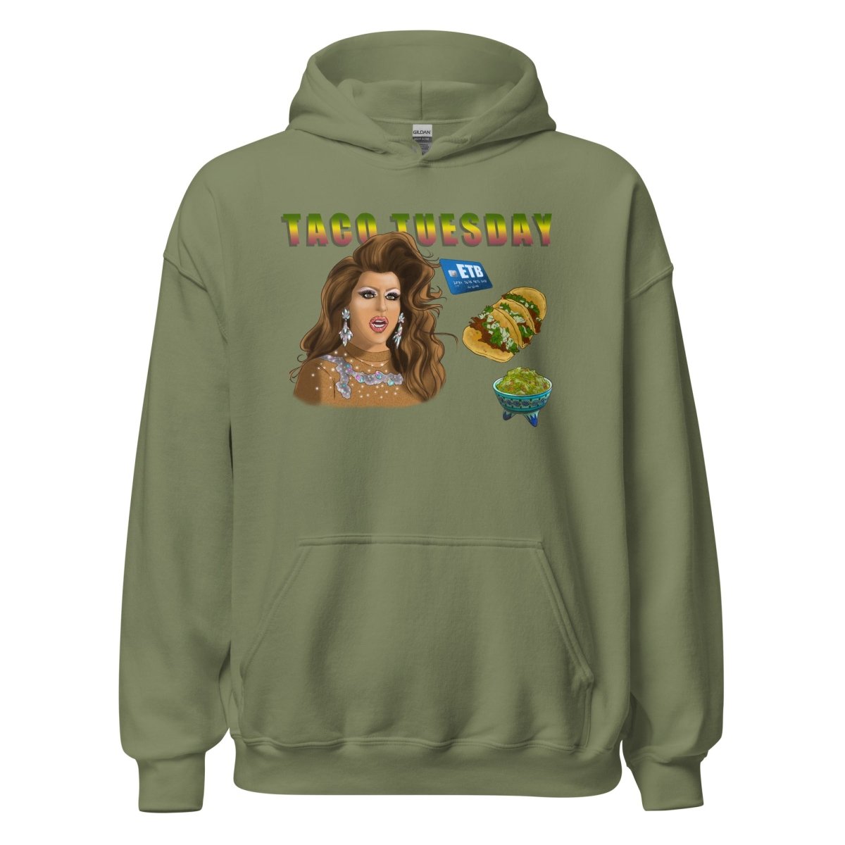 Jessica Wild Taco Tuesday Hoodie dragqueenmerch