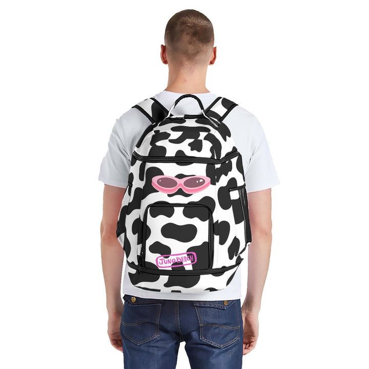 Juno Birch - Cow Large Backpack - dragqueenmerch