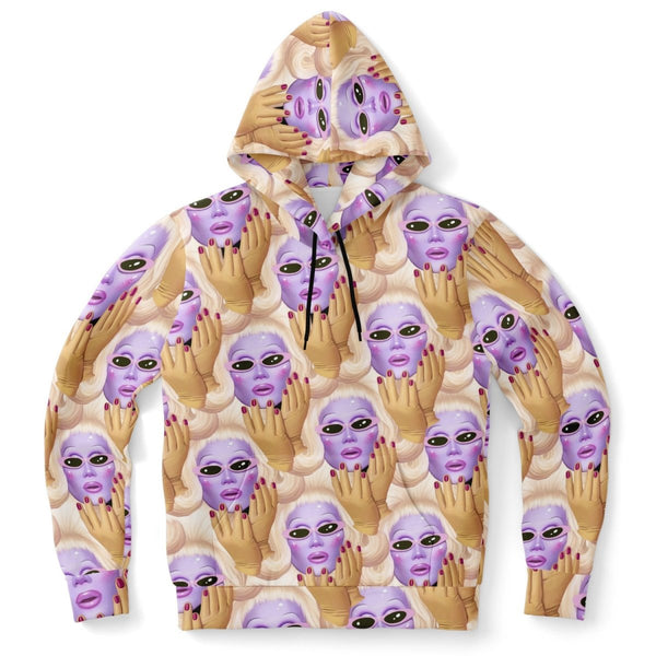 Juno Birch - Pattern All Over Print Hoodie - dragqueenmerch