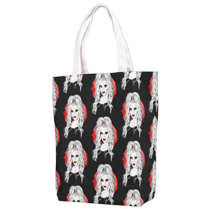 Katya - Portrait Illustration Jumbo Tote Bag - dragqueenmerch