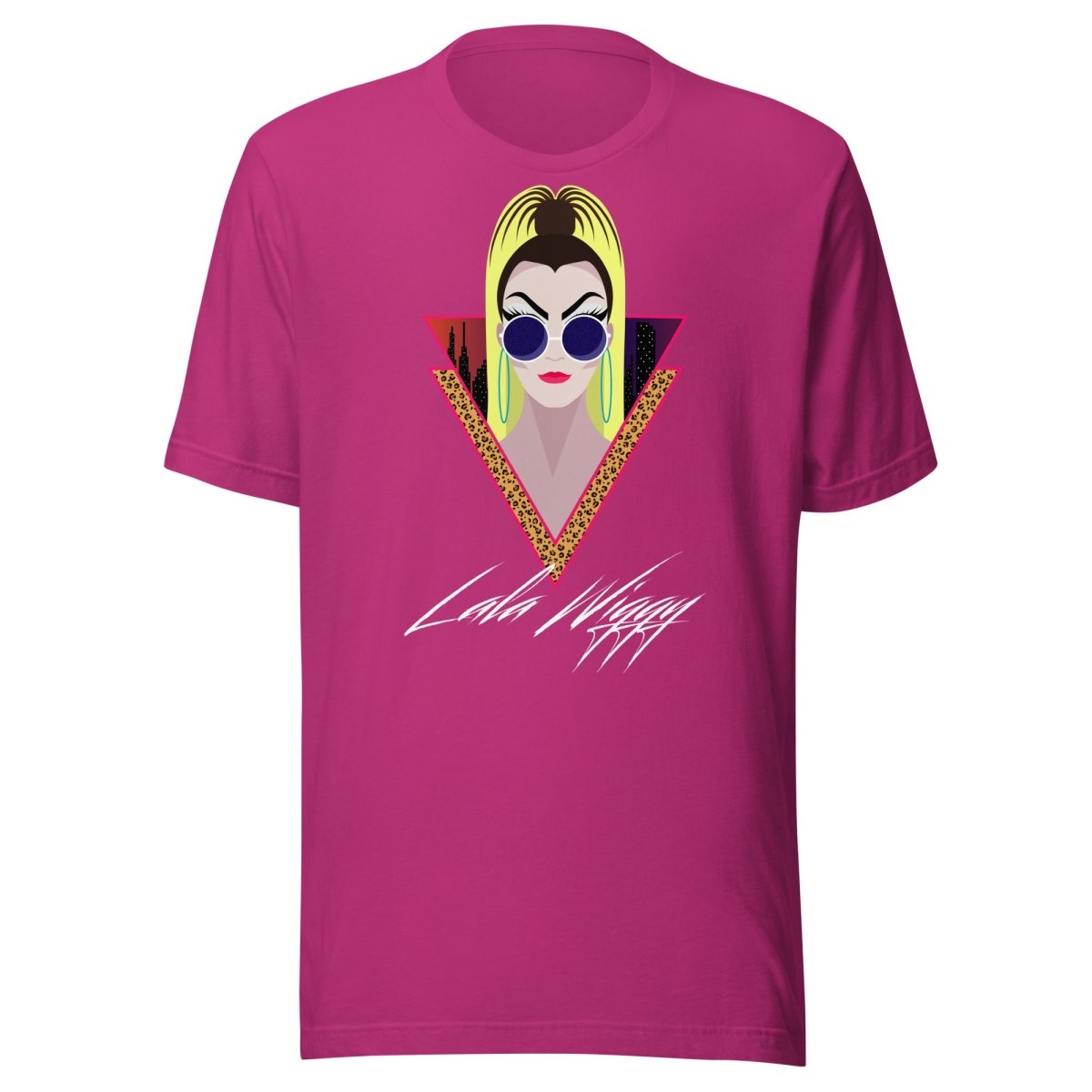 Lala Wiggy Lady Wiggy Tshirt dragqueenmerch