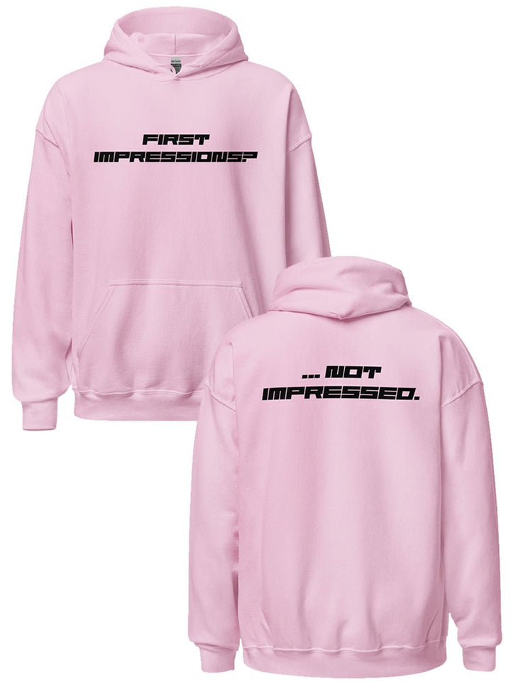 Luna Dubois - First Impressions / Not Impressed Hoodie - dragqueenmerch