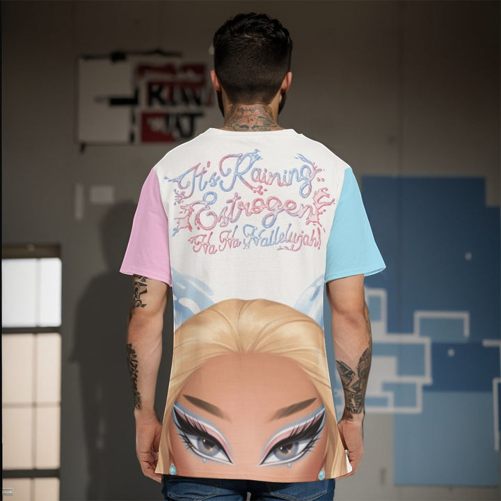 M1SS JADE SO 'enTRANS' All-Over Print Tee - dragqueenmerch