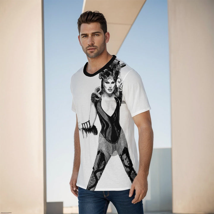 Michael Marouli - MTQ Tonal All-Over Print T-Shirt - dragqueenmerch